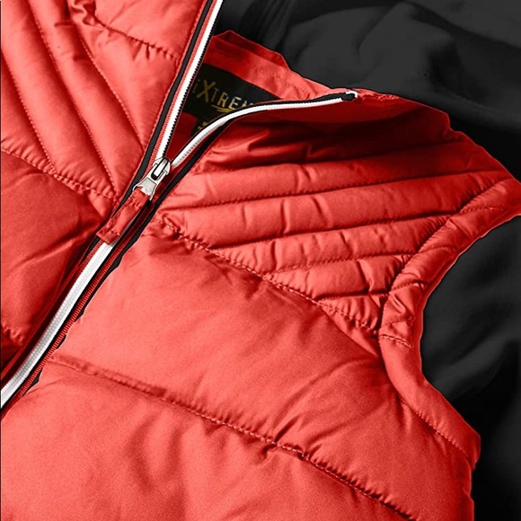NEW Ixtreme Boys Winter Puffer Jacket Insulated Rain Resistant Xl 18 Junior Red - Picture 4 of 6